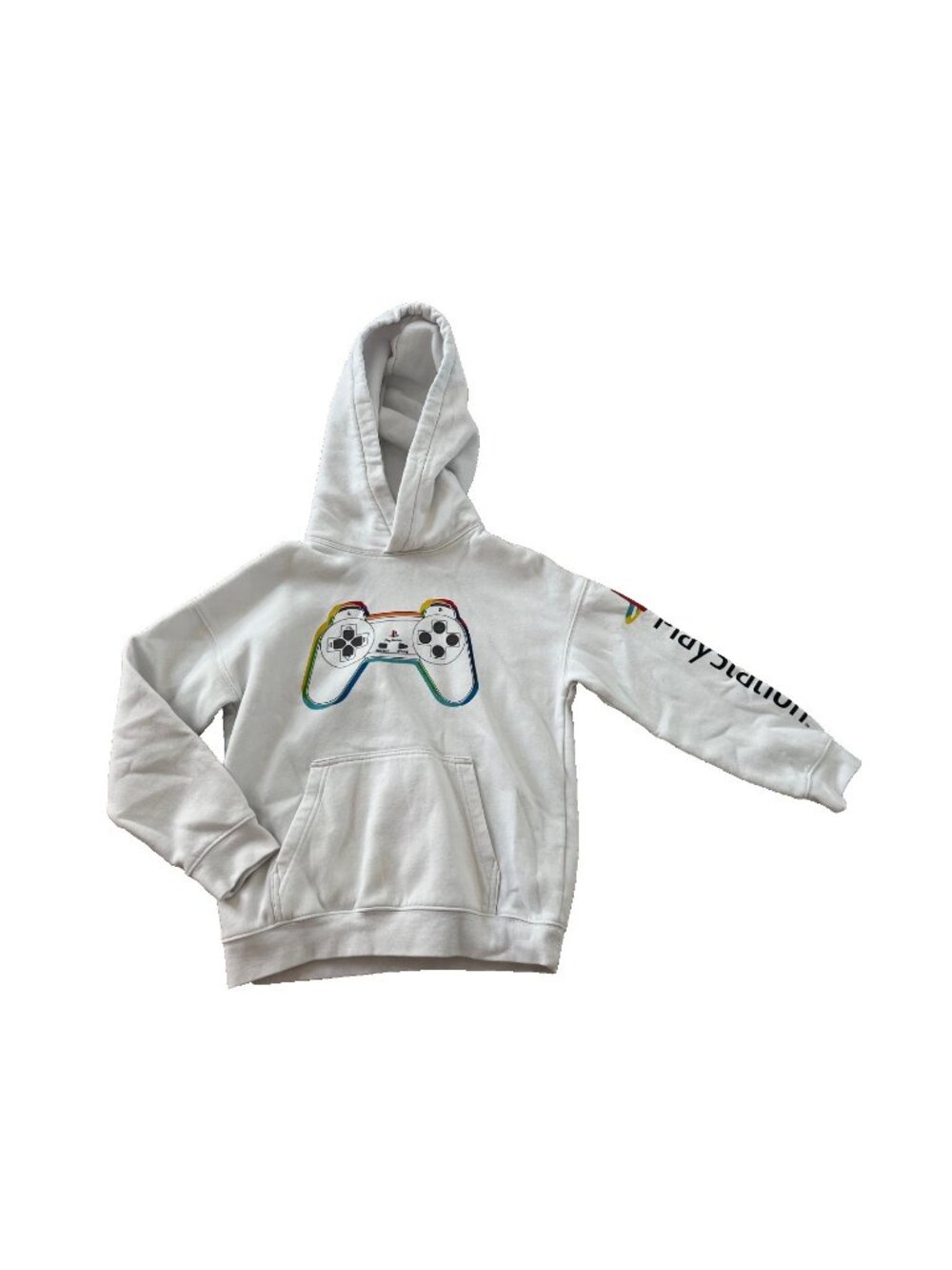 H&M Boy's Kids Hoodie Playstation White ( 8-10 yrs )